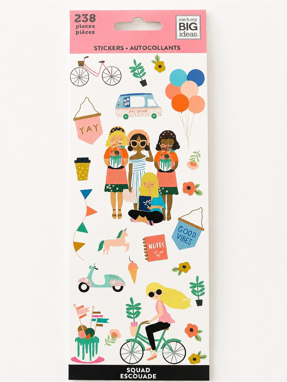 Me & My BIG Ideas Squad Sticker Pack 238 Pieces – New